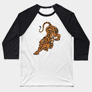 Amorphous Tiger Baseball T-Shirt